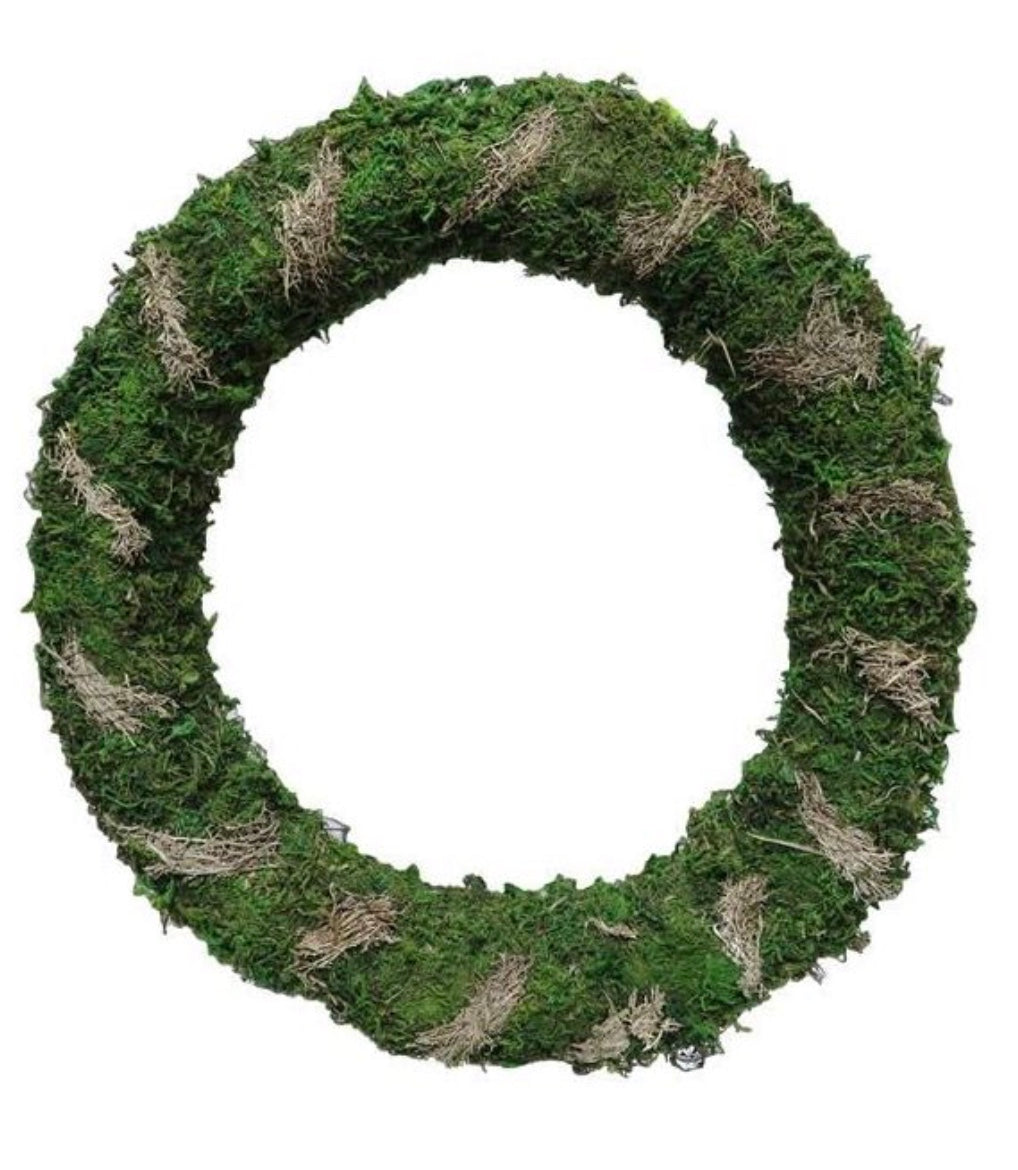 16in Moss Wreath Frame