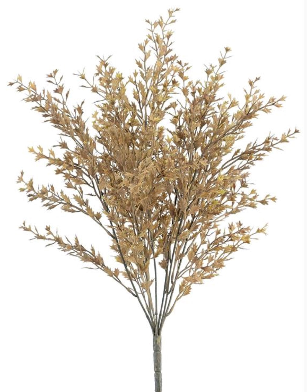 20in Mini Oak Leaf Bush x7 CARAMEL