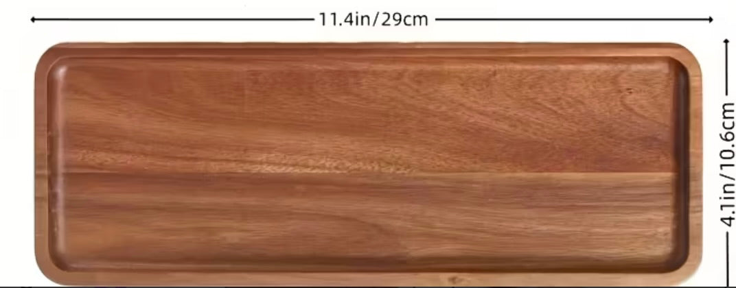 Small Rectangular Wood Design Base