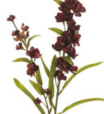 30in Burgundy Flowering Astilbe - Premium Florals for Wreaths, Arrangements and Home Decor