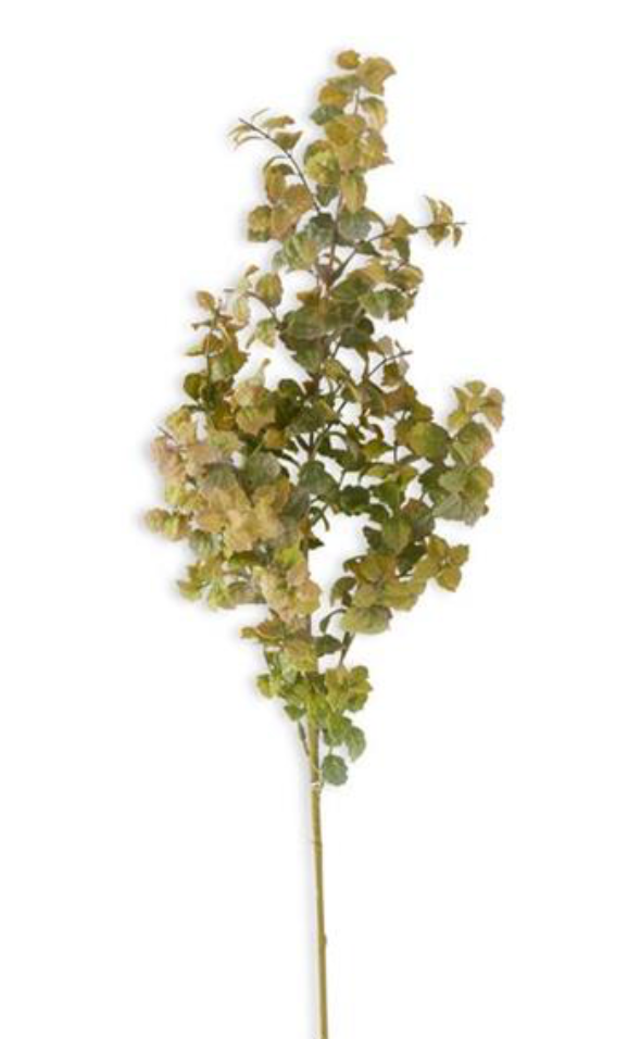 31in Powdered Green Mint Leaf Spray - Premium Greenery for Wreaths, Arrangements and Home Decor