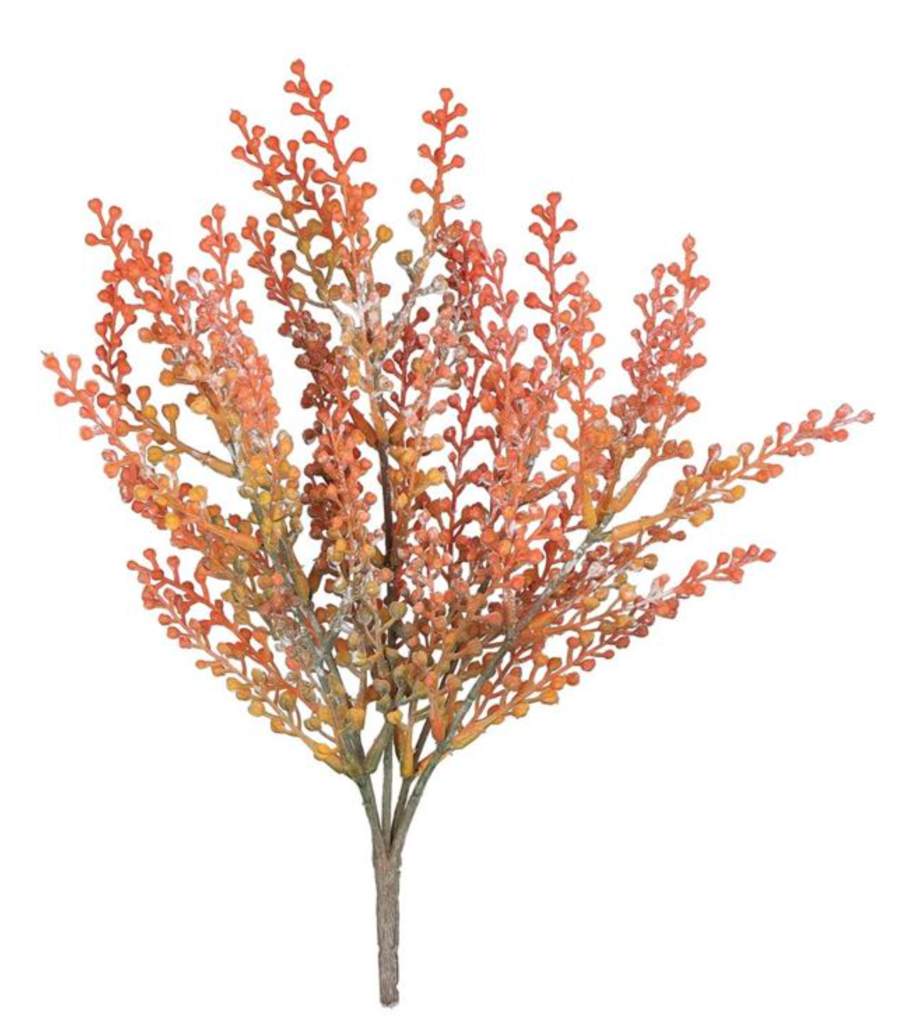 12in Crismon Seed Bush - Premium Florals for Wreaths, Arrangements and Home Decor (Copy) Select Artificial