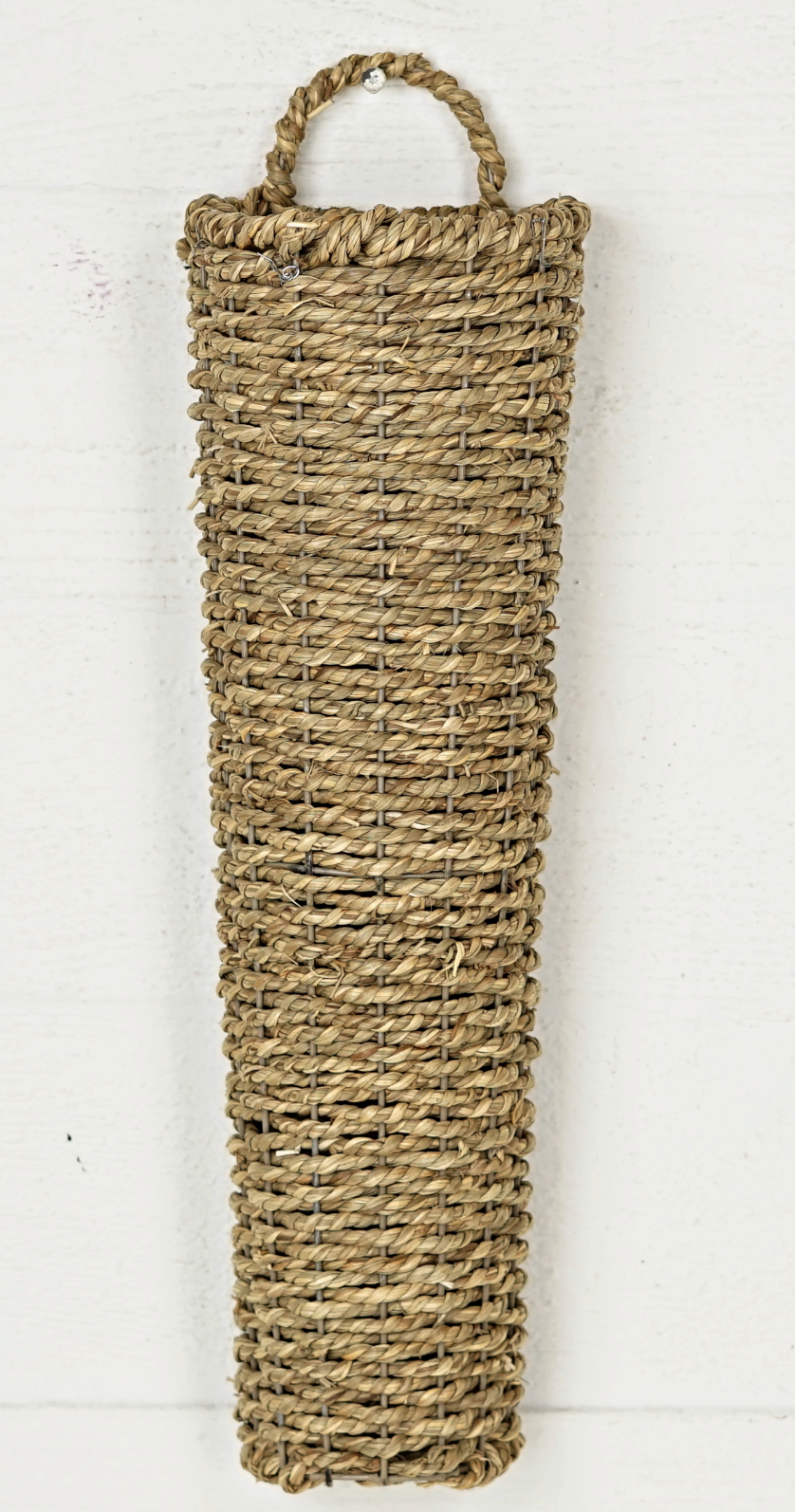 10in Seagrass Wall Basket Melrose