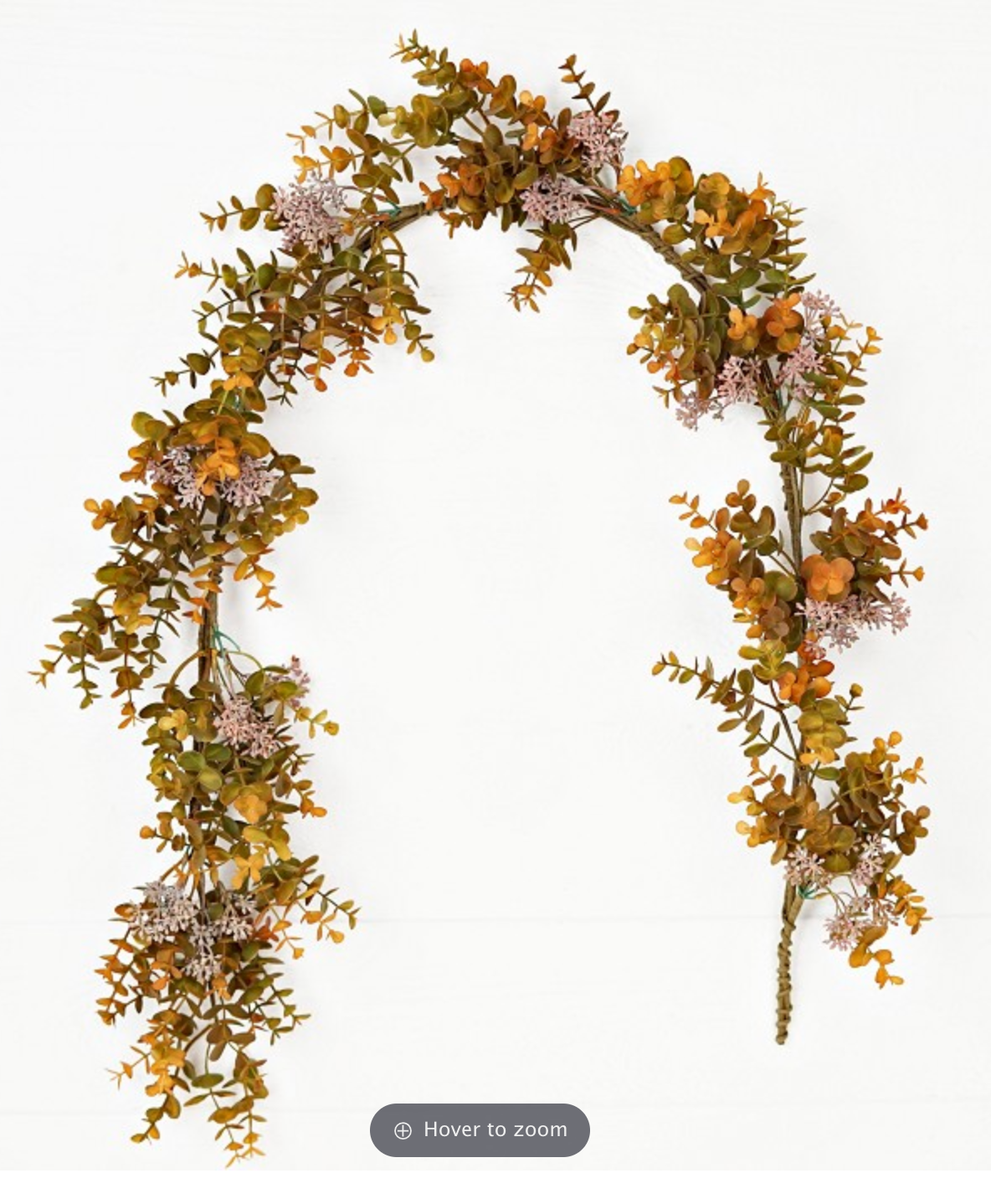 5ft Fall Seeded Boxwood Garland - Premium Greenery for Wreaths, Arrangements and Home Decor Impressive