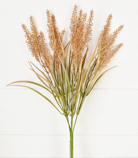 18in Beige Heather Seed Grass  - Premium Greenery for Wreaths, Arrangements and Home Decor Impressive