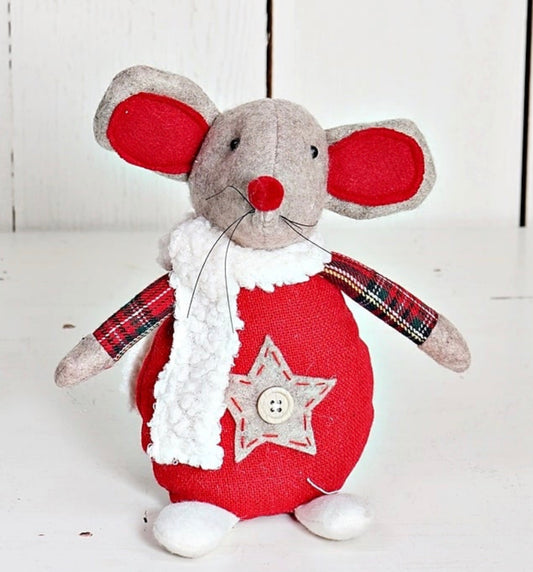 7in Holiday Mouse