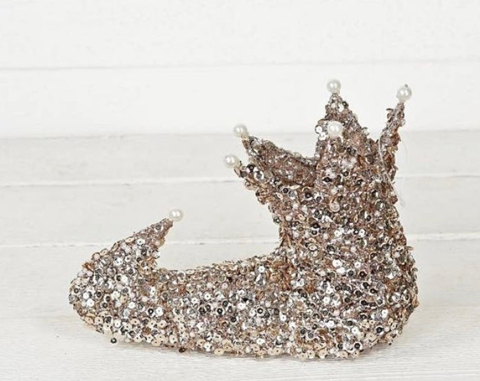 Beaded Elf Boot CHAM