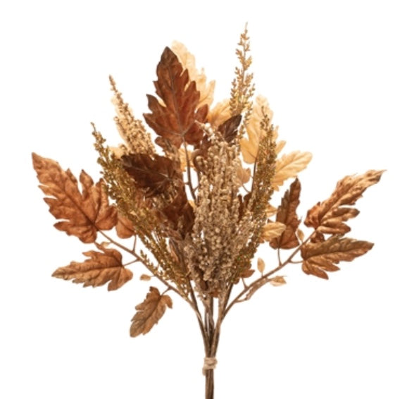 20in Mixed Leaf and Berry Bundle
