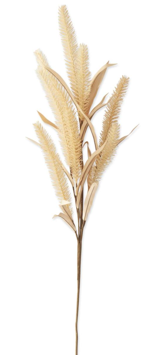 36in Foxtail Wheat & Foliage - Premium Greenery for Wreaths, Arrangements and Home Decor K&K