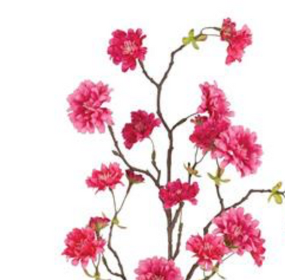 43in Pink Beauty Cherry Blossom Spray