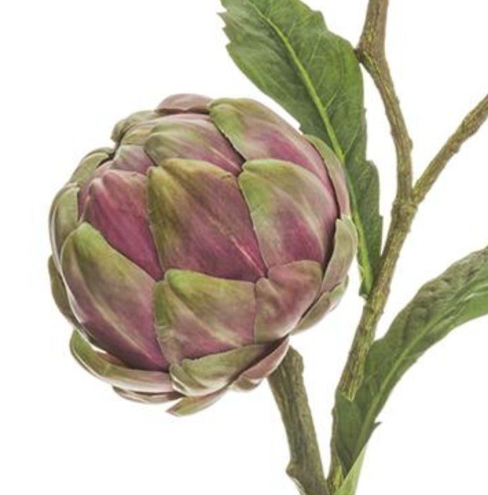 26in Large Purple/Green Artichoke