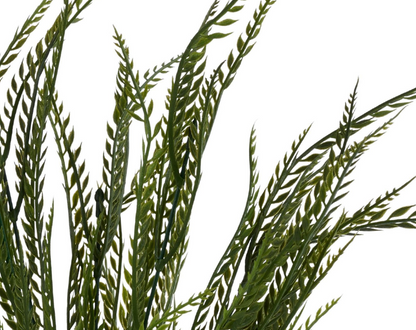 20in Sword Fern DK GREEN x10 - Premium Artificial Greenery for Wreaths, Arrangements & Home Decor