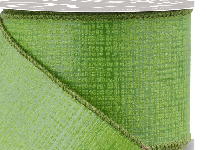 2.5inx10yd Moss Green Cross Hatch