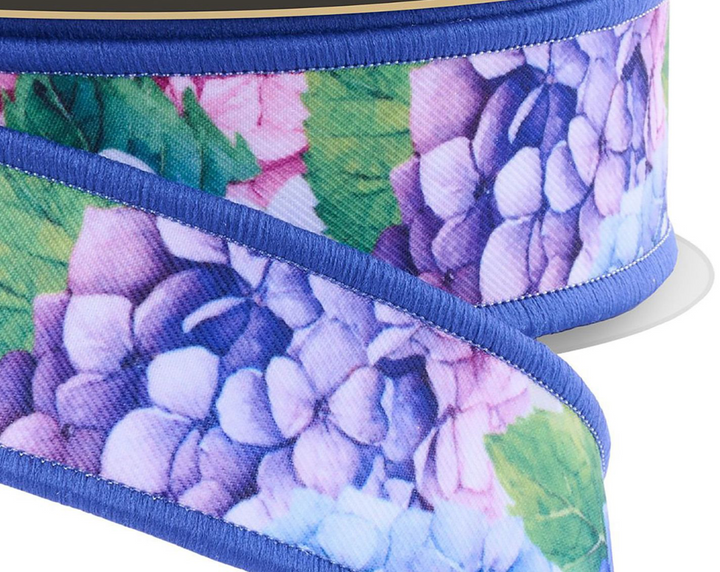 1.5inx10yd DeLux Fused Hydrangea Ribbon