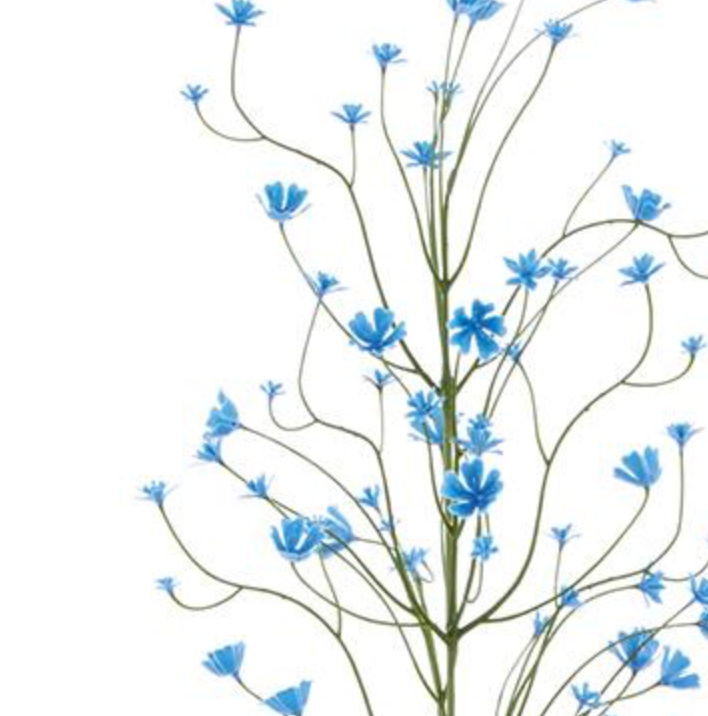 32in UV Blue Mini Wildflower Spray