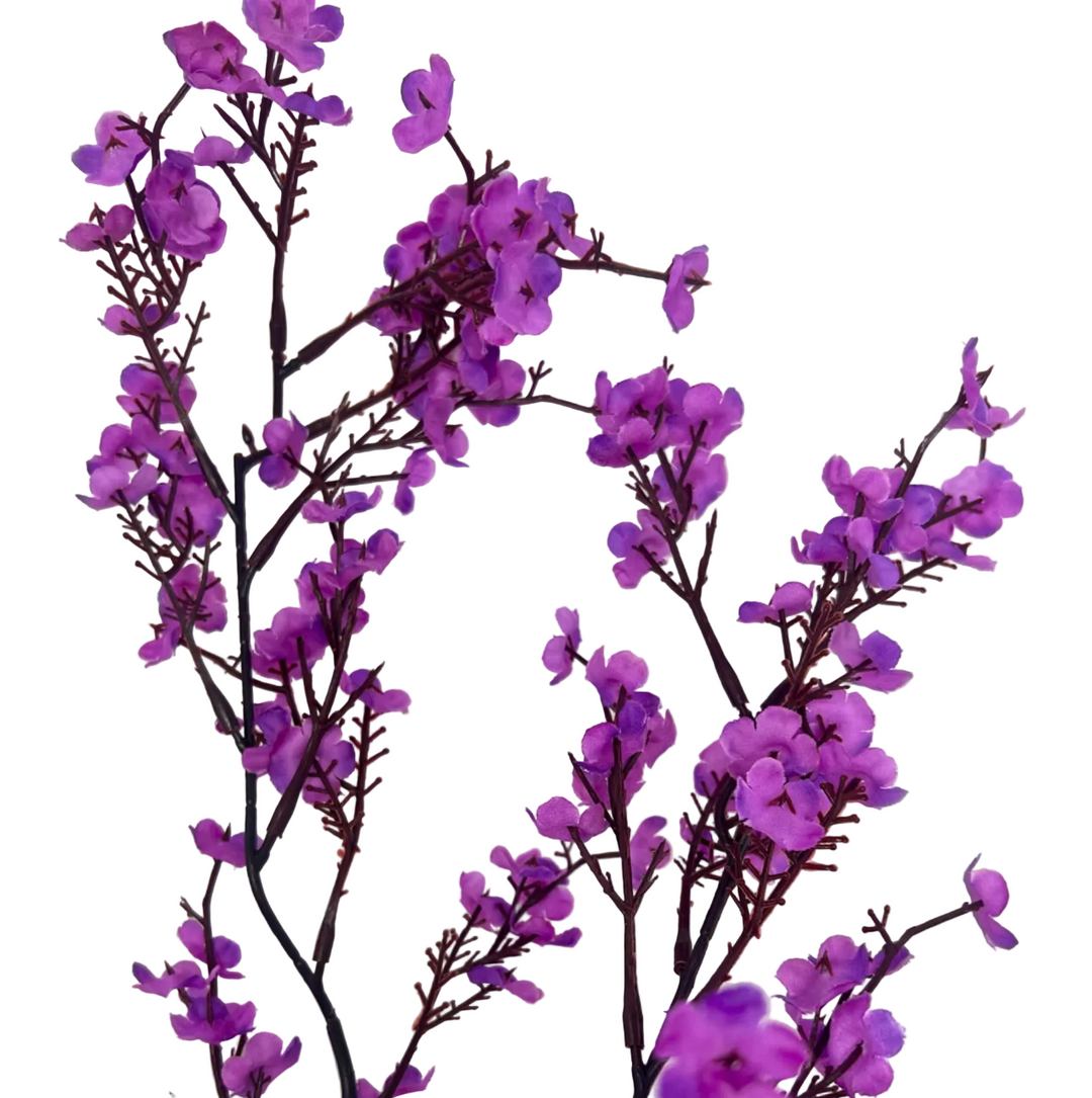 40in Mini Blossom Bright Purple