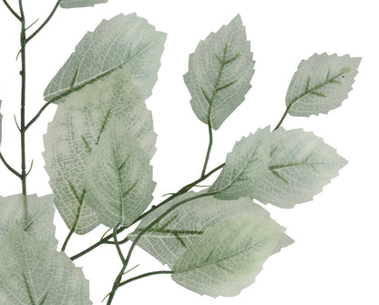 28in Aspen Rose Leaf Spray LT SAGE GRN - Premium Artificial Greenery for Wreaths, Arrangement & Home Decor