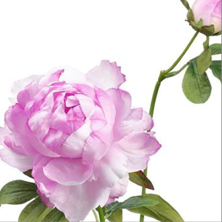 25in Violet Peony - Premium Florals for Wreaths and Home Decor