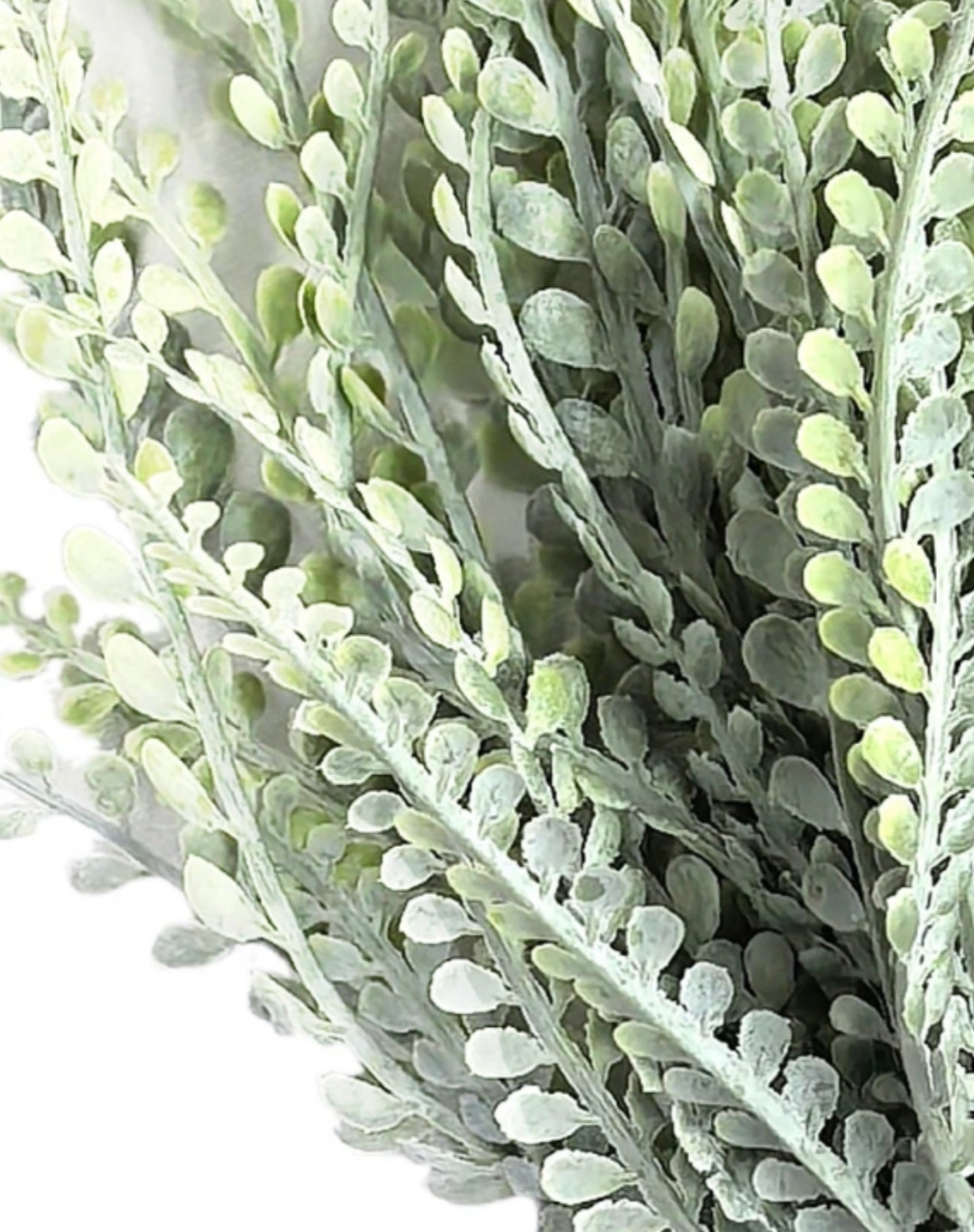 15in UV Frosted Sage Bead Grass x7 - Premium Artificial Greenery for Wreaths, Arrangement & Home Decor