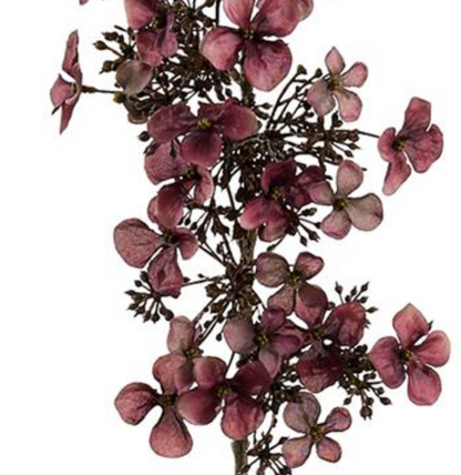 35in Plum Purple Hydrangia - Premium Florals for Wreaths, Arrangements and Home Decor