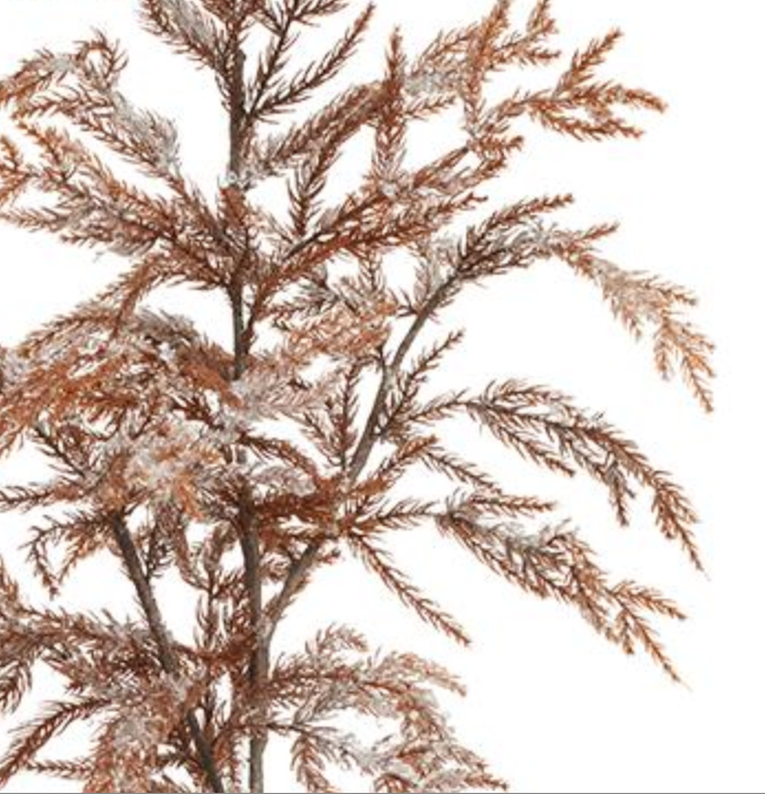 45in Beaded Snow Spruce - Premium Greenery for Wreaths, Arrangements and Home Decor Allstate
