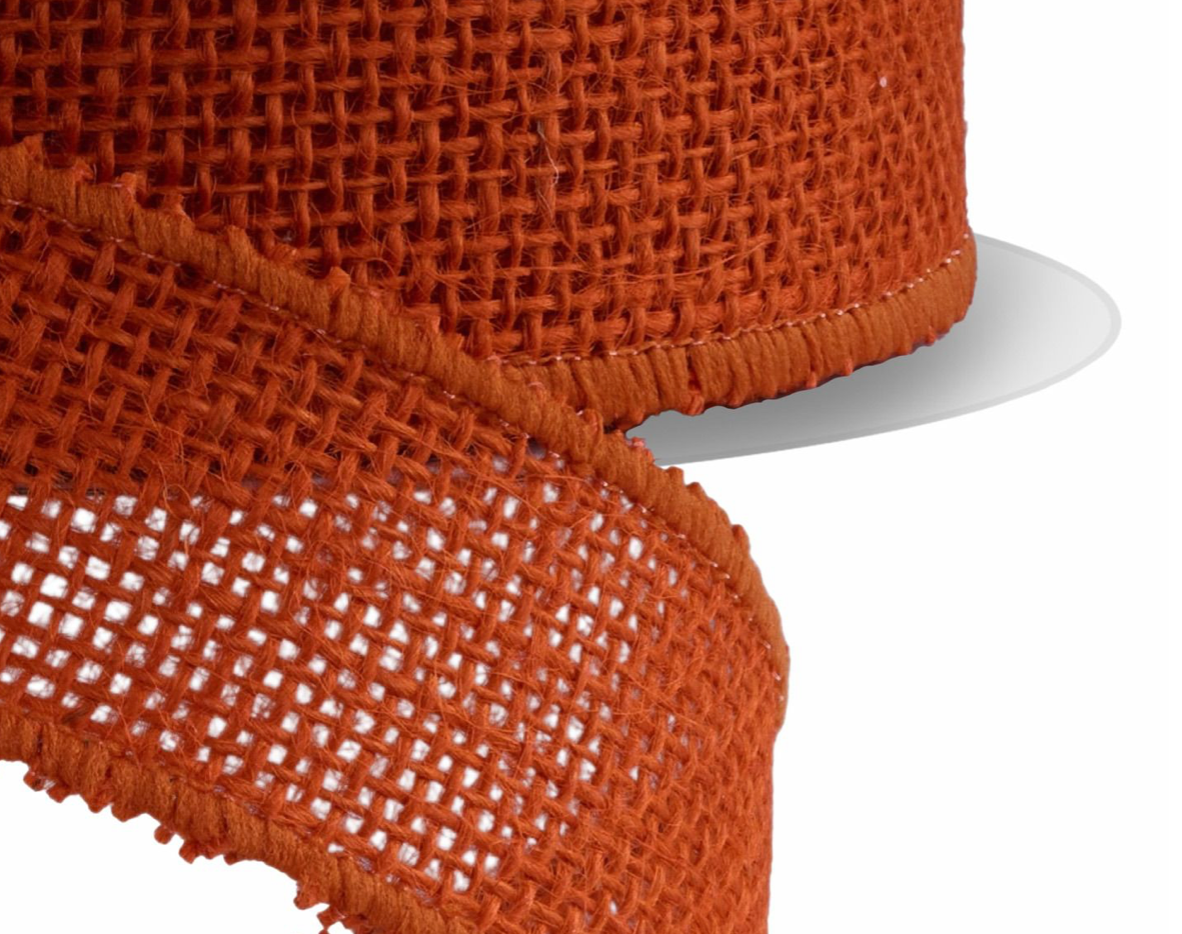 1.5inx10yd Orange Jute Craig Bachman