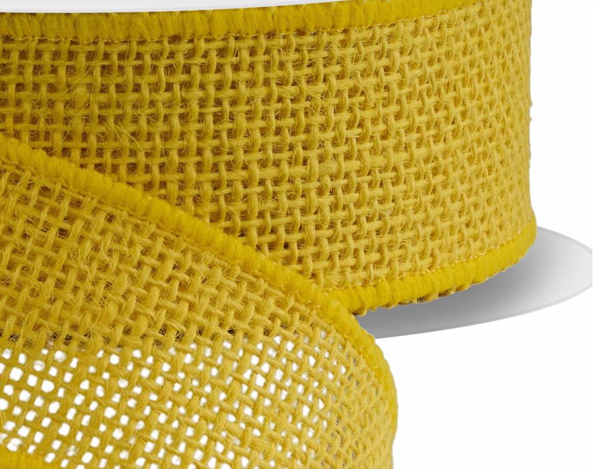 1.5inx10yd Yellow Jute Craig Bachman