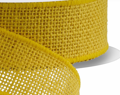 1.5inx10yd Yellow Jute Craig Bachman