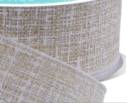 1.5inx10yd Knit Look Texture Ribbon Craig Bachman