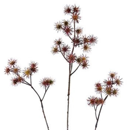 37in Cow Parsley Spray BROWN