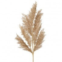 30in Autumn Broom Corn Spray CREAM