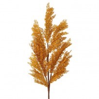 30in Autumn Broom Corn Spray GOLD