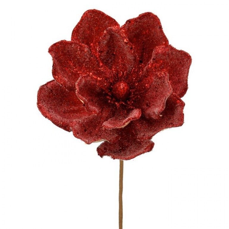 24in Microbead Magnolia Bloom RED