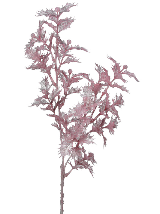 26in Iridescent Mini Holly PINK