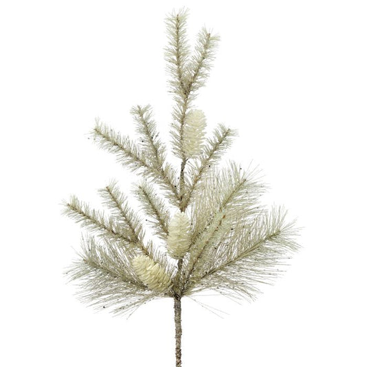 30in Lt Green Vintage Pine Spray - Premium Artificial Greenery for Wreaths, Arrangement & Home Decor Regency