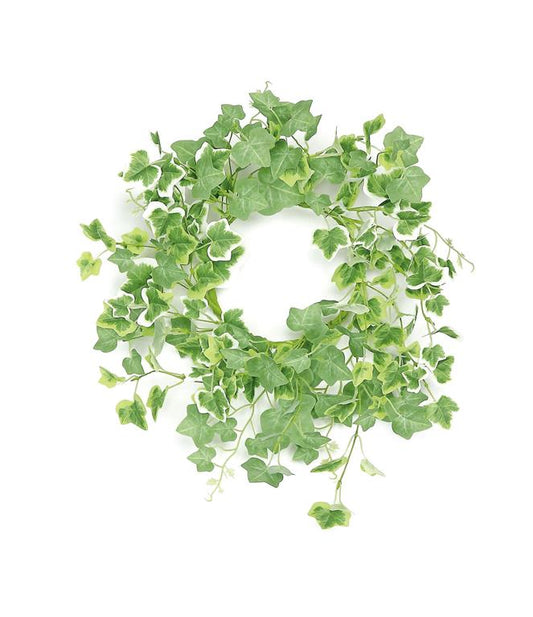 6.5in Inner Diameter Cottage Ivy Table Wreath - Premium Suppliers for Wreaths, Arrangements and Home Decor