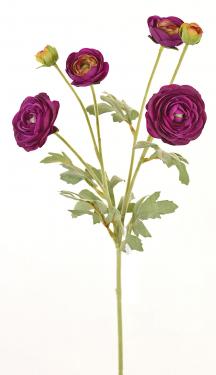 26in Ranunculus x3 PURPLE