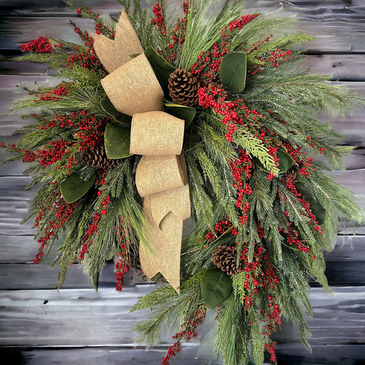 Old Fashioned Christmas Wreath