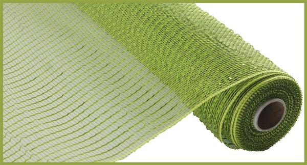 10inx10yd Foil Mesh MOSS/LIME