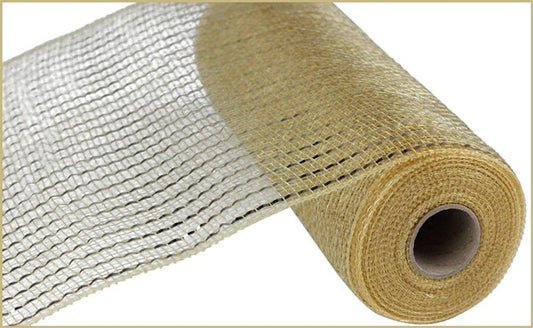 10inx10yd Foil Mesh CHAMP/GOLD