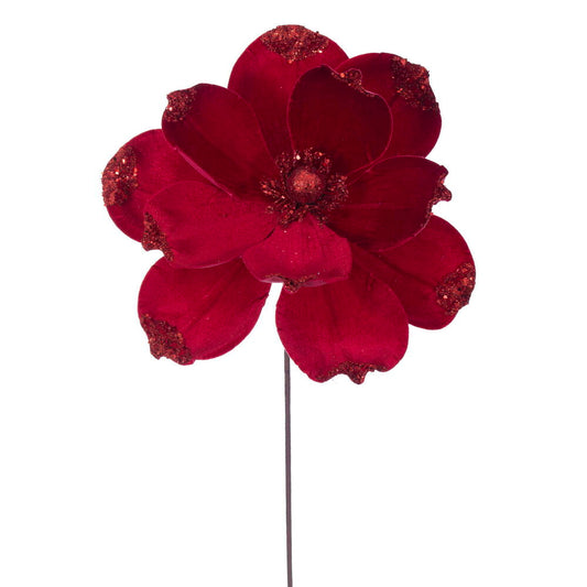 EVENT HERE 21in Red Velvet Magnolia Vickerman