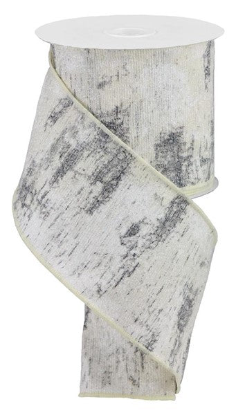 4in Glitter ICE BIRCH on Texture Cotton