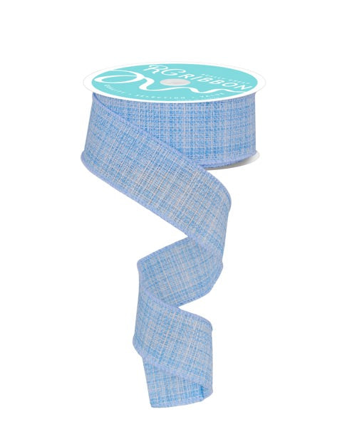 1.5inx10yd Cross Check LT BLUE Ribbon