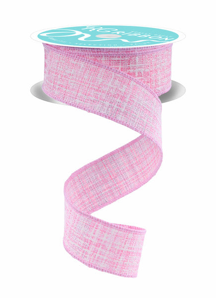 1.5inx10yd Knit Look Texture PINK Craig Bachman