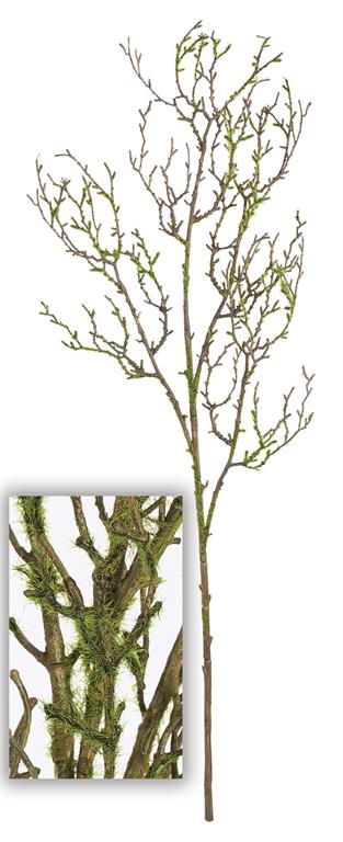 38in Twig Vine w/Moss GREEN