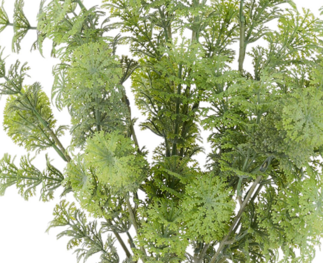 22 Inch Plastic Circle Leaf Bush