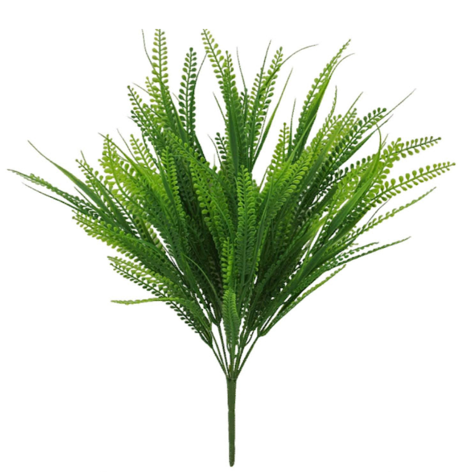 21in Button Fern - Premium Artificial Greenery for Wreaths, Arrangement & Home Decor