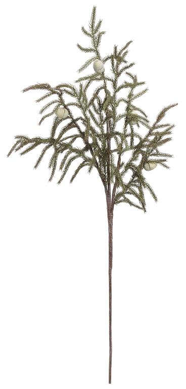 35in Green Pine & Acorn - Premium Greenery for Wreaths, Arrangements and Home Decor