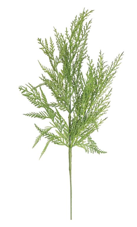21in Soft Touch Cypress Pine - Premium Florals for Wreaths, Arrangements and Home Decor Select Artificial