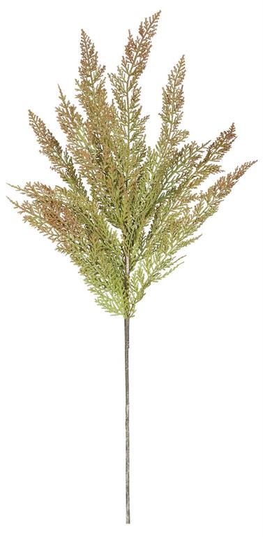 34in Green Brown Pine Spray - Premium Greenery for Wreaths, Arrangments and Home Decor CRI